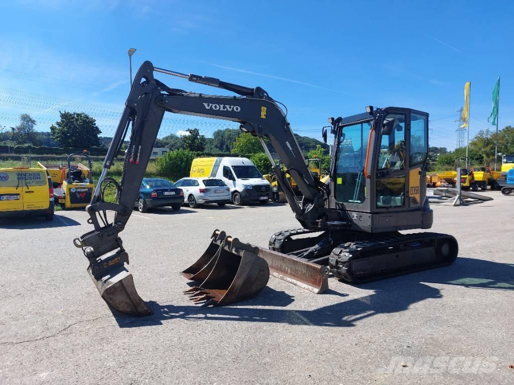 Volvo ECR 58 Roomikekskavaatorid