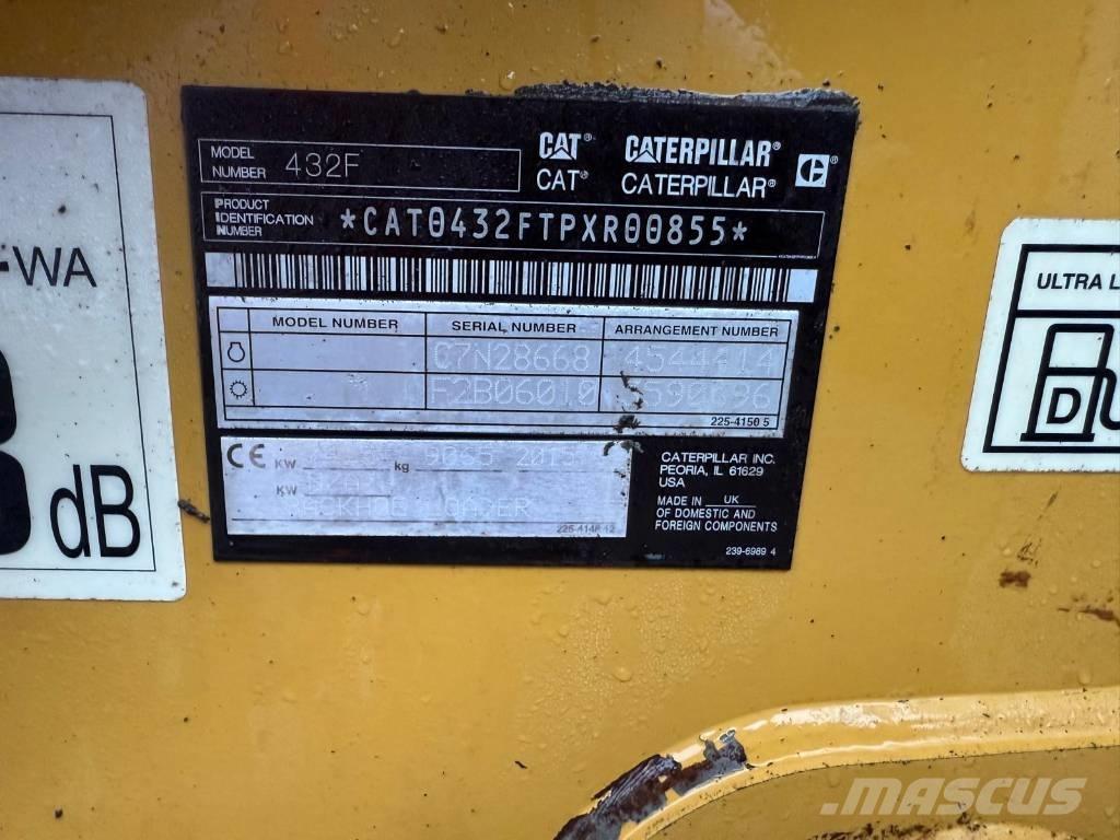 CAT 432 F Ekskavaatorlaadurid