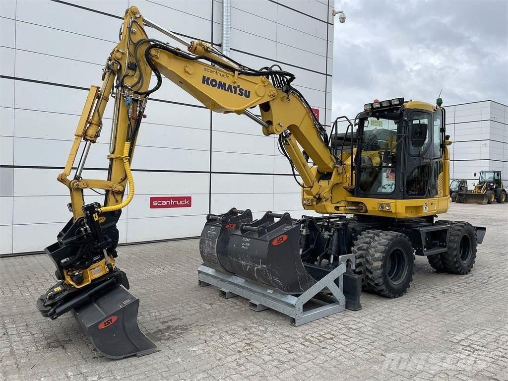 Komatsu PW118MR-11 Ratasekskavaatorid