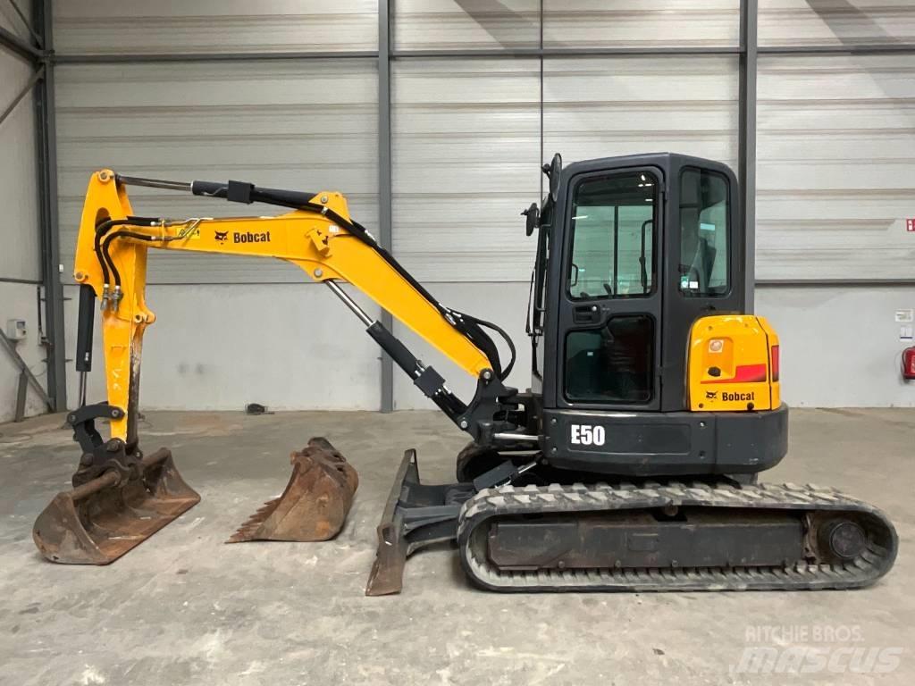 Bobcat E 50 Miniekskavaatorid < 7 t