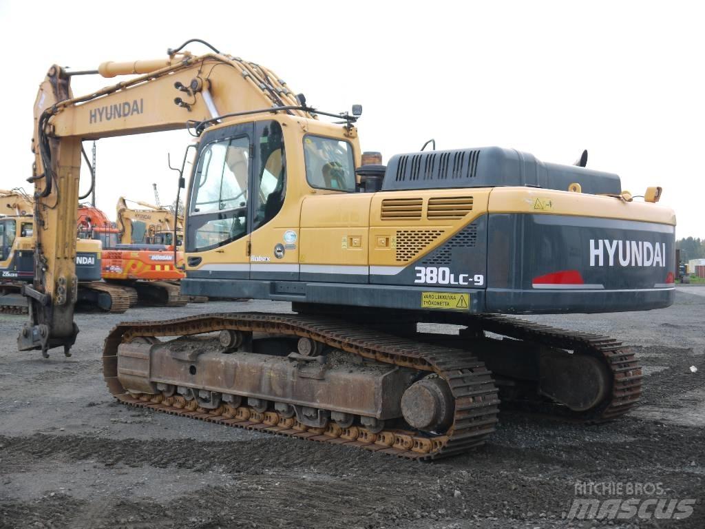 Hyundai R 380 LC-9 Roomikekskavaatorid