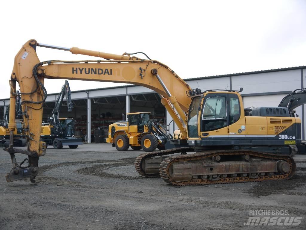 Hyundai R 380 LC-9 Roomikekskavaatorid