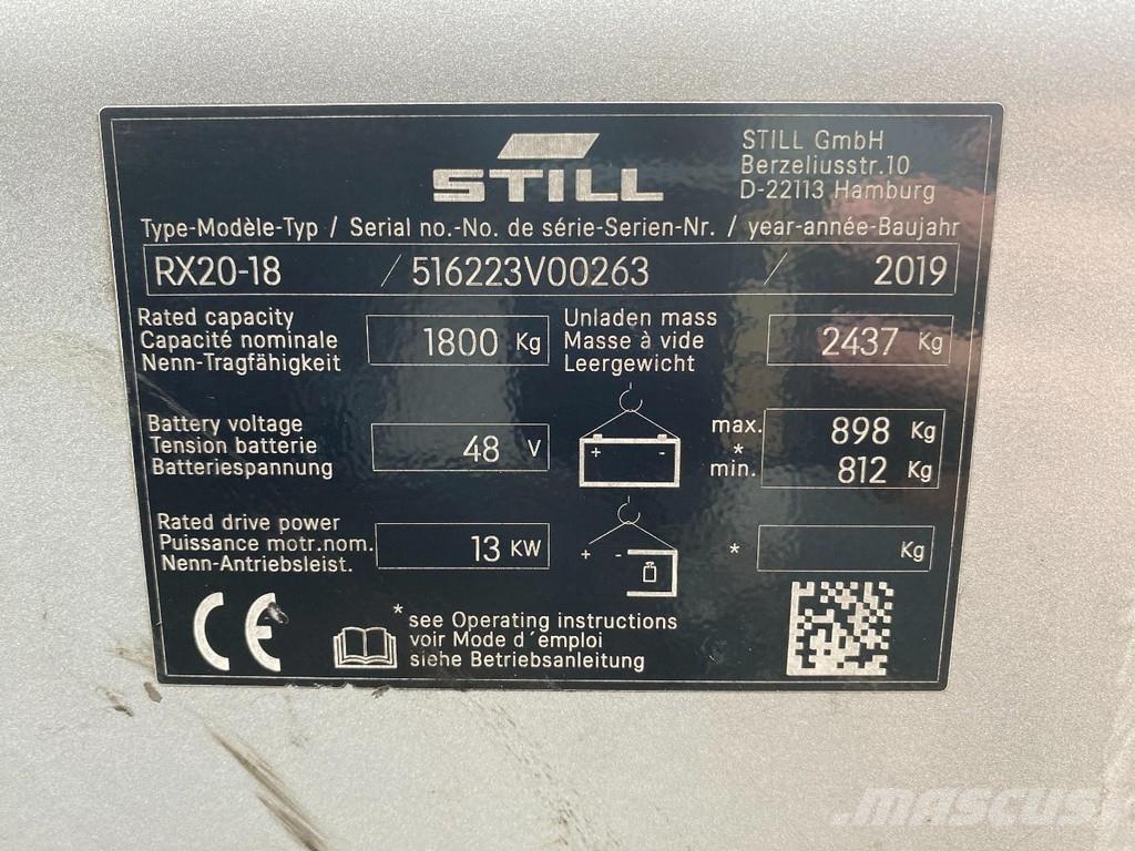 Still RX20-18 Elektritõstukid