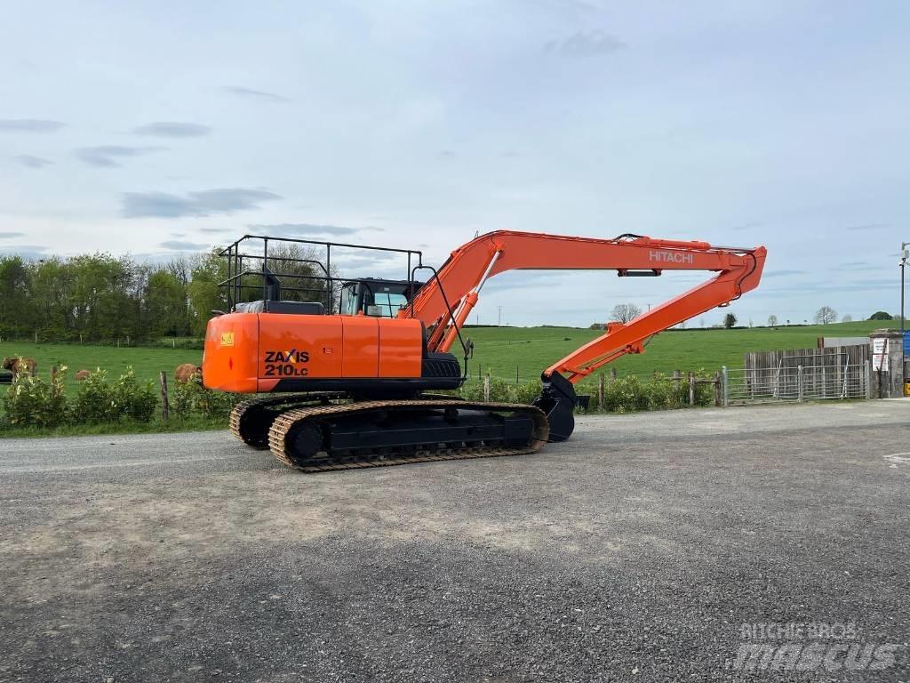 Hitachi Zaxis 210 LC Pika noolega ekskavaatorid