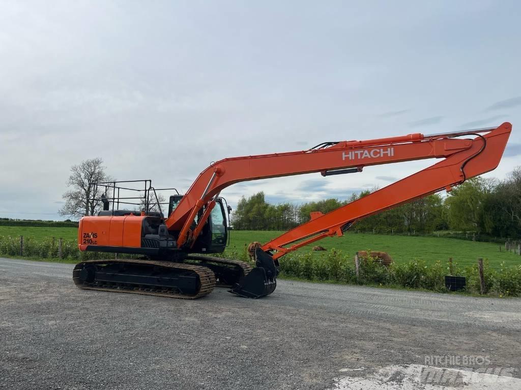 Hitachi Zaxis 210 LC Pika noolega ekskavaatorid