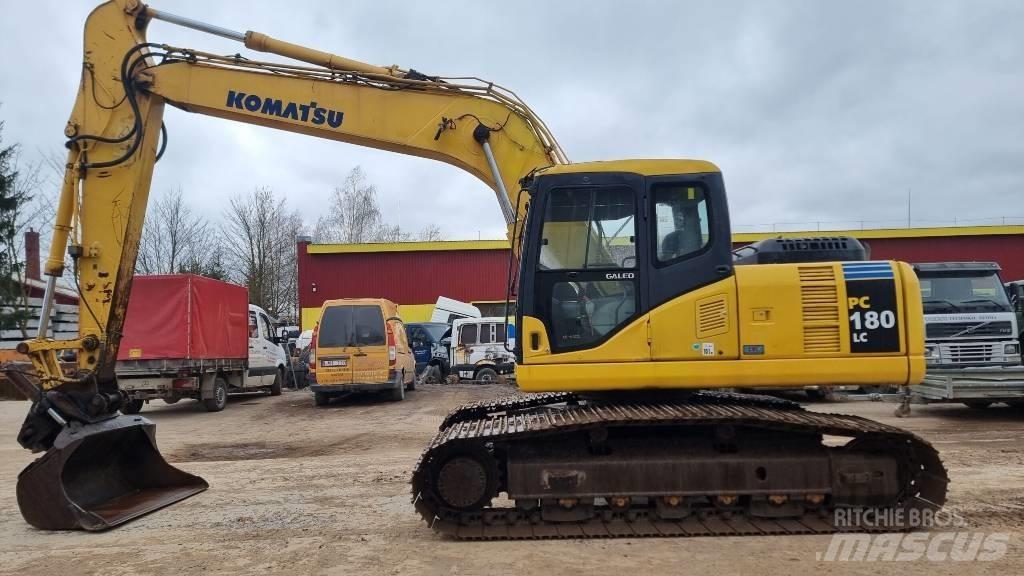 Komatsu PC180 LC-7EO Roomikekskavaatorid