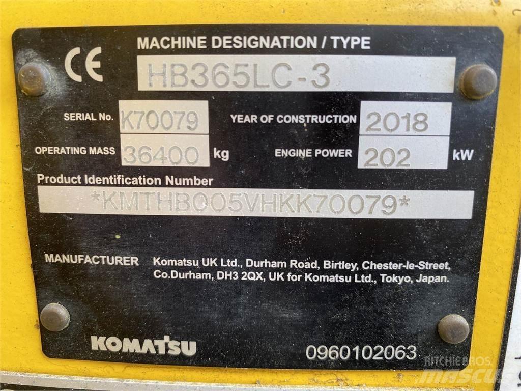 Komatsu HB365LC-3 Roomikekskavaatorid