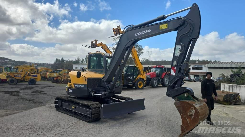 Volvo ECR 88 D Väikeekskavaatorid 7t-12t