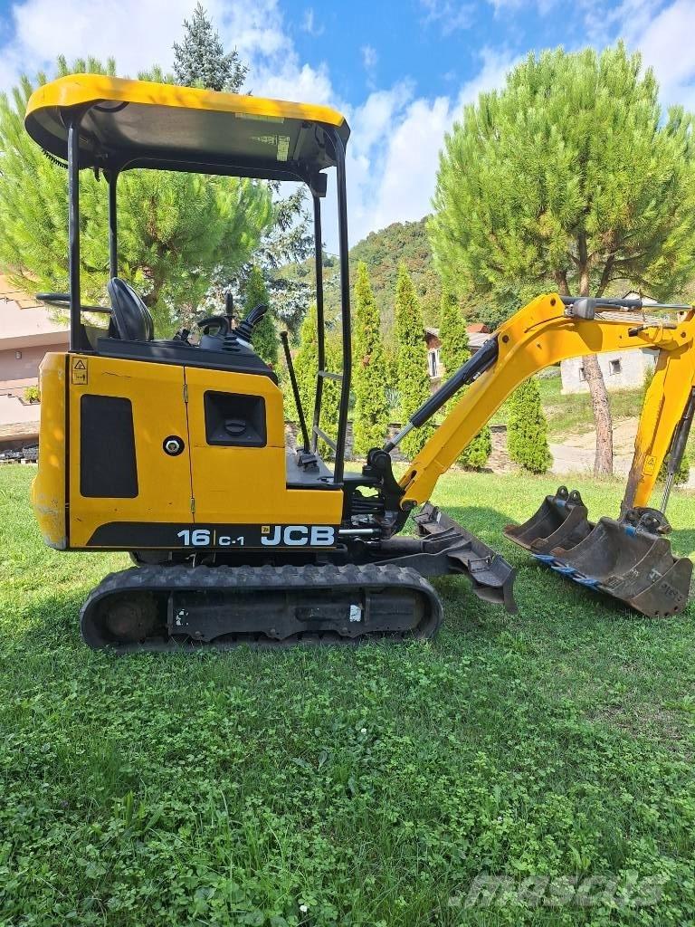 JCB 16 C-1 Miniekskavaatorid < 7 t