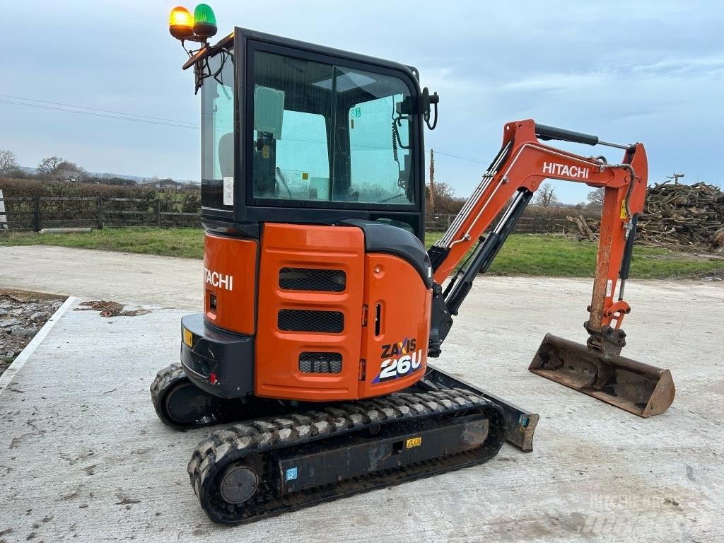 Hitachi ZX 26 U-6 Miniekskavaatorid < 7 t