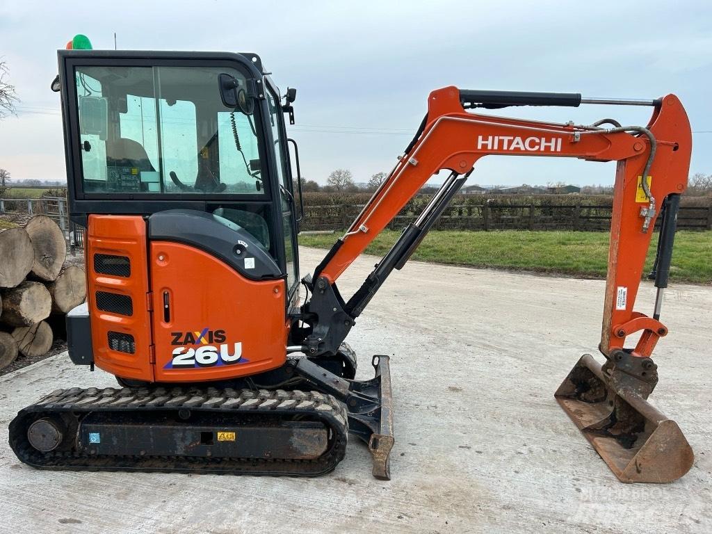 Hitachi ZX 26 U-6 Miniekskavaatorid < 7 t