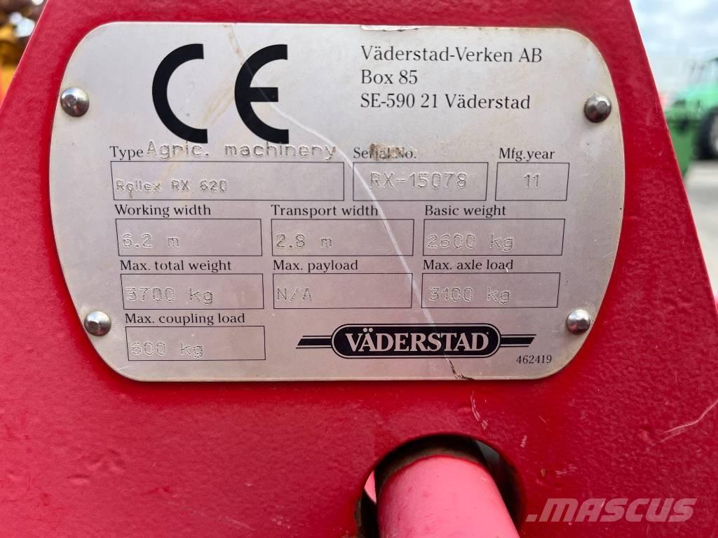 Väderstad ROLLEX 620 Rullmasinad