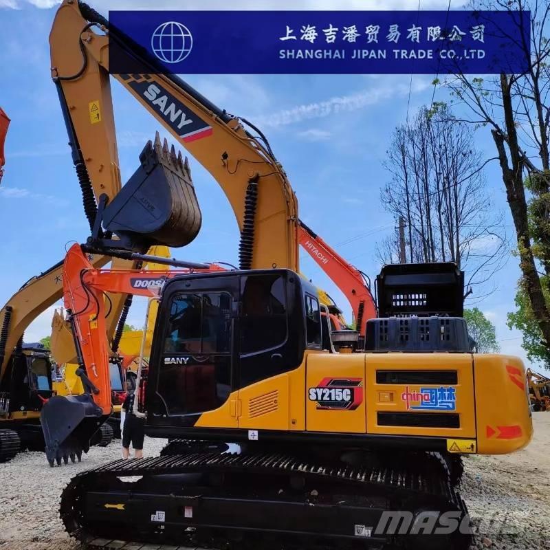 Sany SY 215 Roomikekskavaatorid