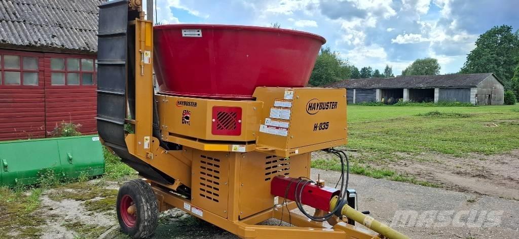 Haybuster H-835 Rullipurustid, noad ja lahtirullijad