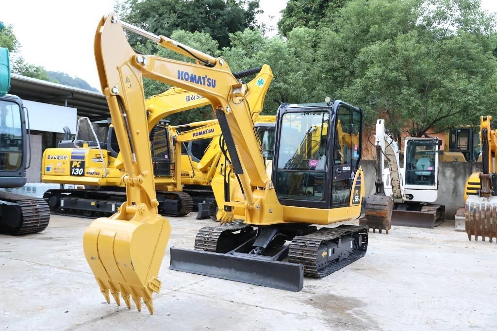 Komatsu PC 56-7 Roomikekskavaatorid