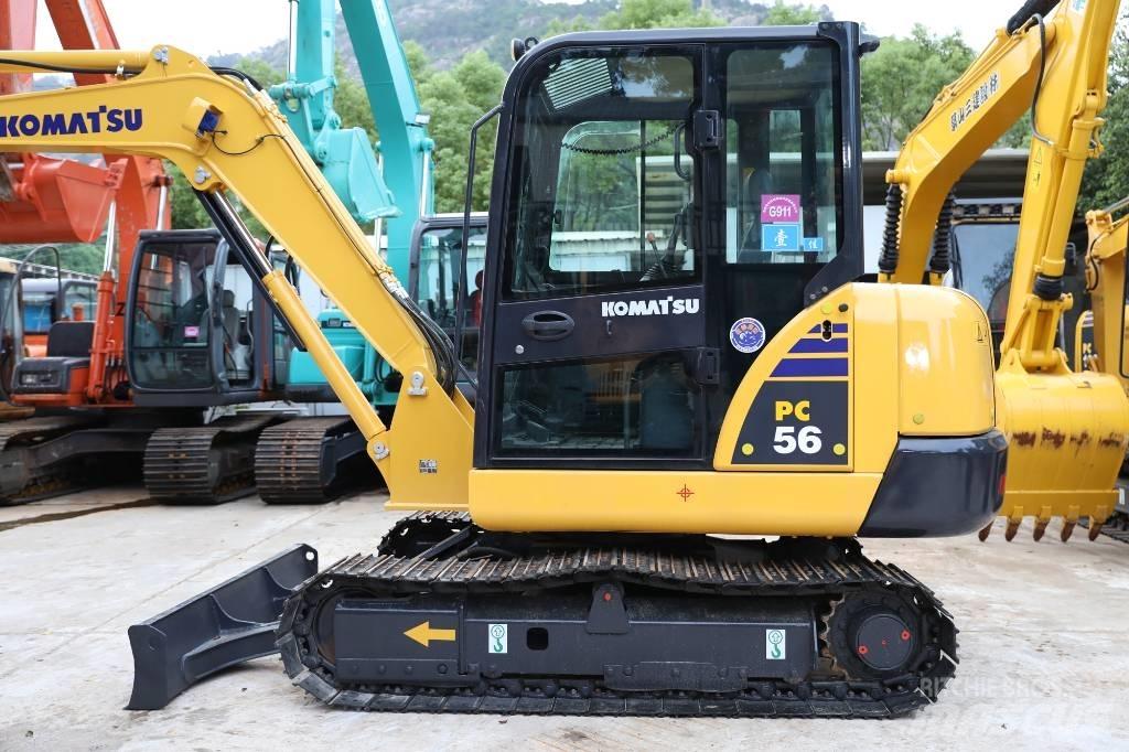 Komatsu PC 56-7 Roomikekskavaatorid