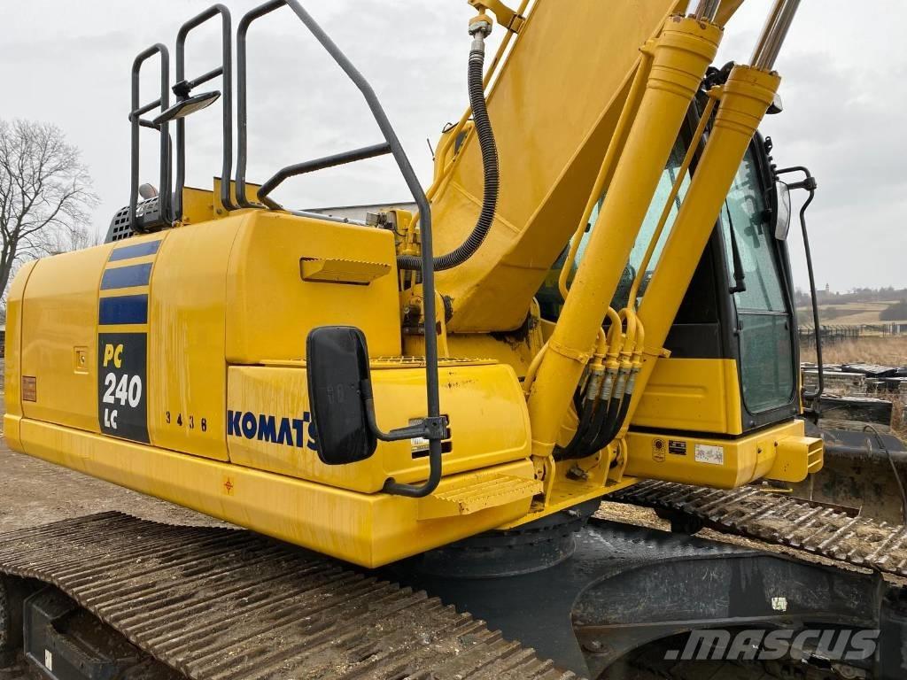 Komatsu PC 240 LC Pika noolega ekskavaatorid