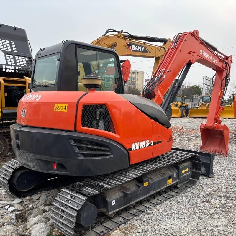 Kubota KX 183 Roomikekskavaatorid