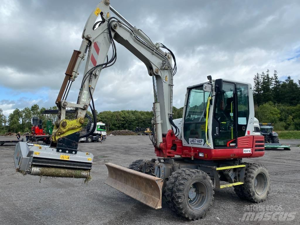 Takeuchi TB 295 W Ratasekskavaatorid