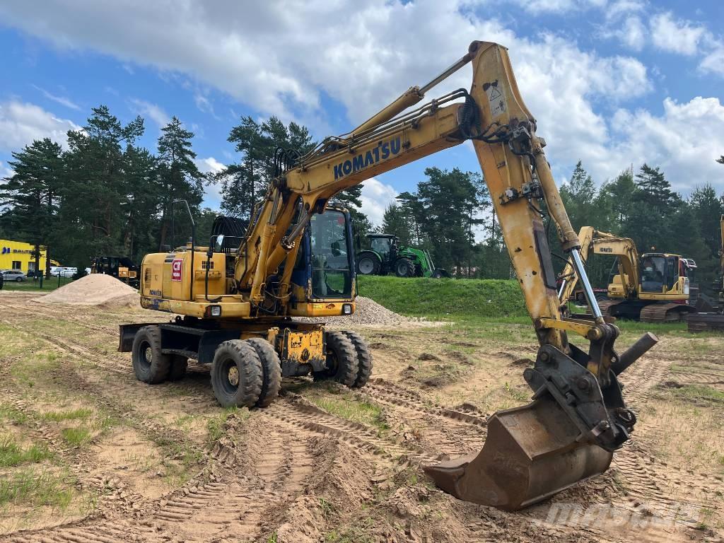 Komatsu PW 160 ES-7K Ratasekskavaatorid