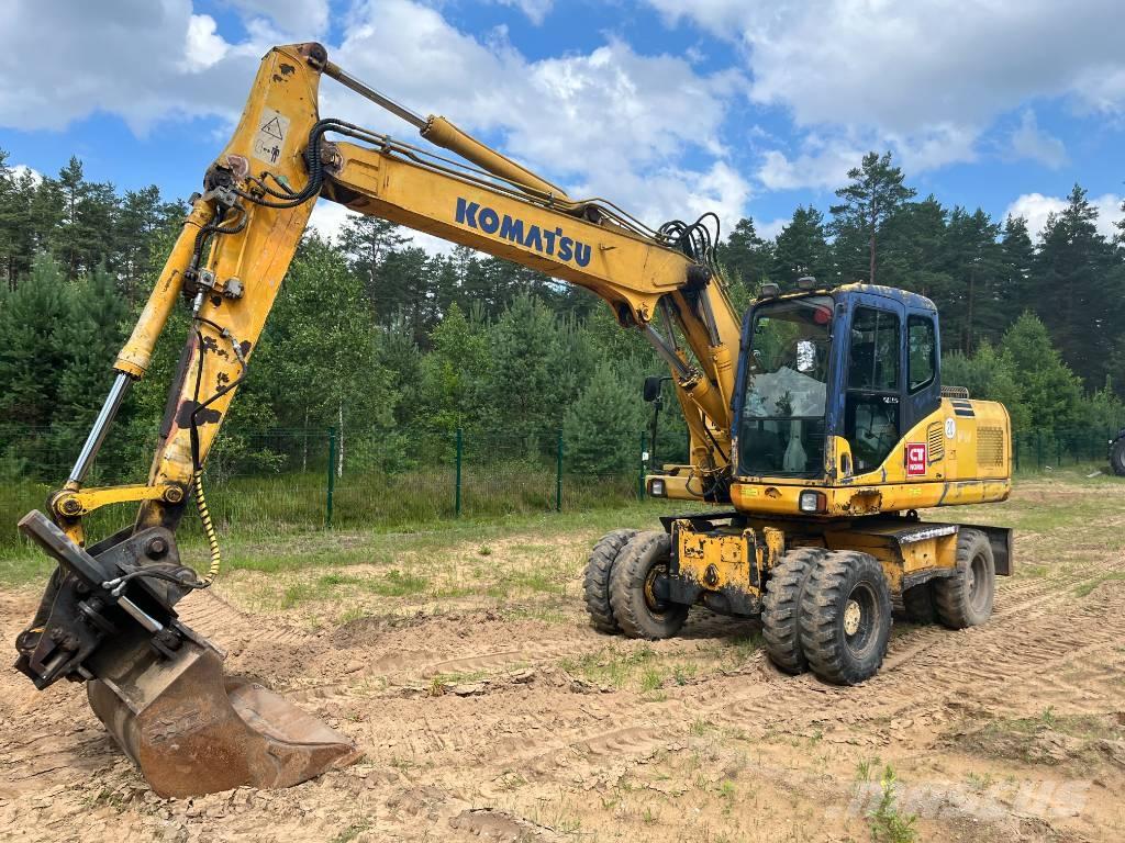 Komatsu PW 160 ES-7K Ratasekskavaatorid