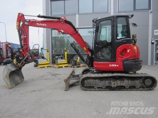 Kubota U 55-4 Miniekskavaatorid < 7 t