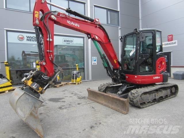 Kubota U 55-4 Miniekskavaatorid < 7 t