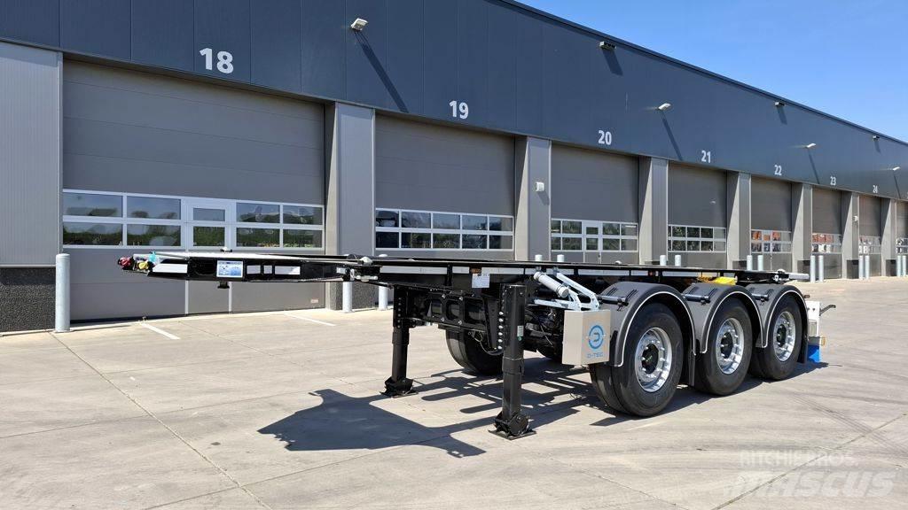 D-tec CC-20-3-T Konteinerveo poolhaagised