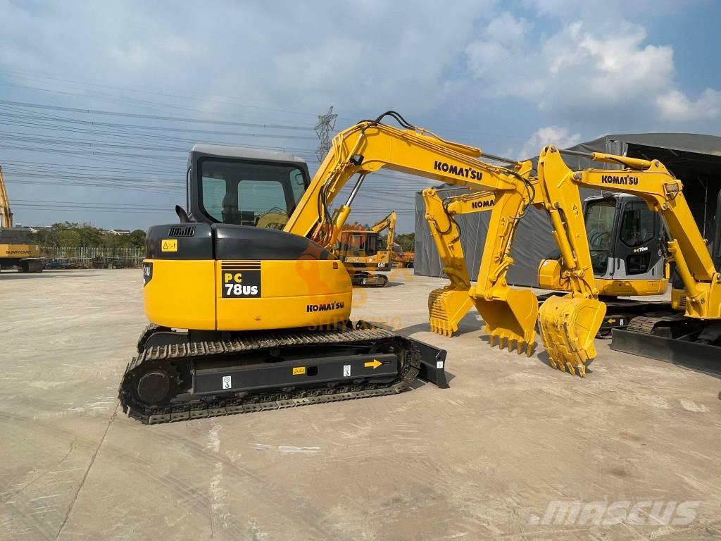 Komatsu PC 78 US Väikeekskavaatorid 7t-12t