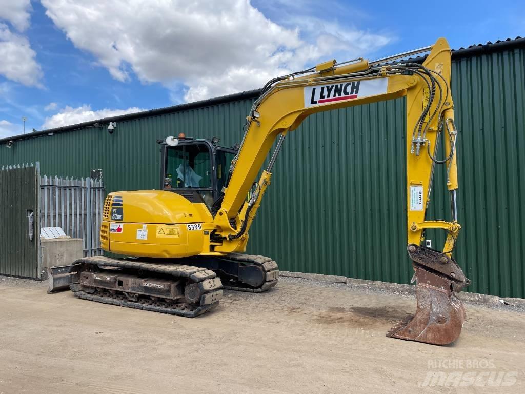 Komatsu PC 80 MR-5E0 Väikeekskavaatorid 7t-12t