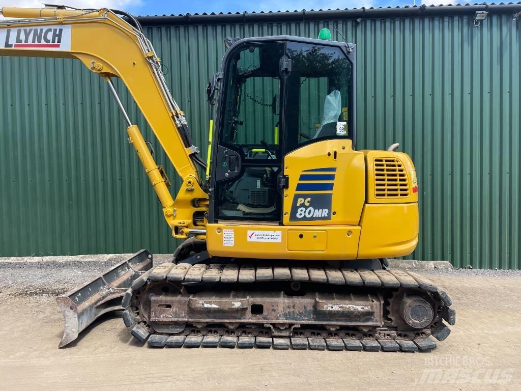 Komatsu PC 80 MR-5E0 Väikeekskavaatorid 7t-12t