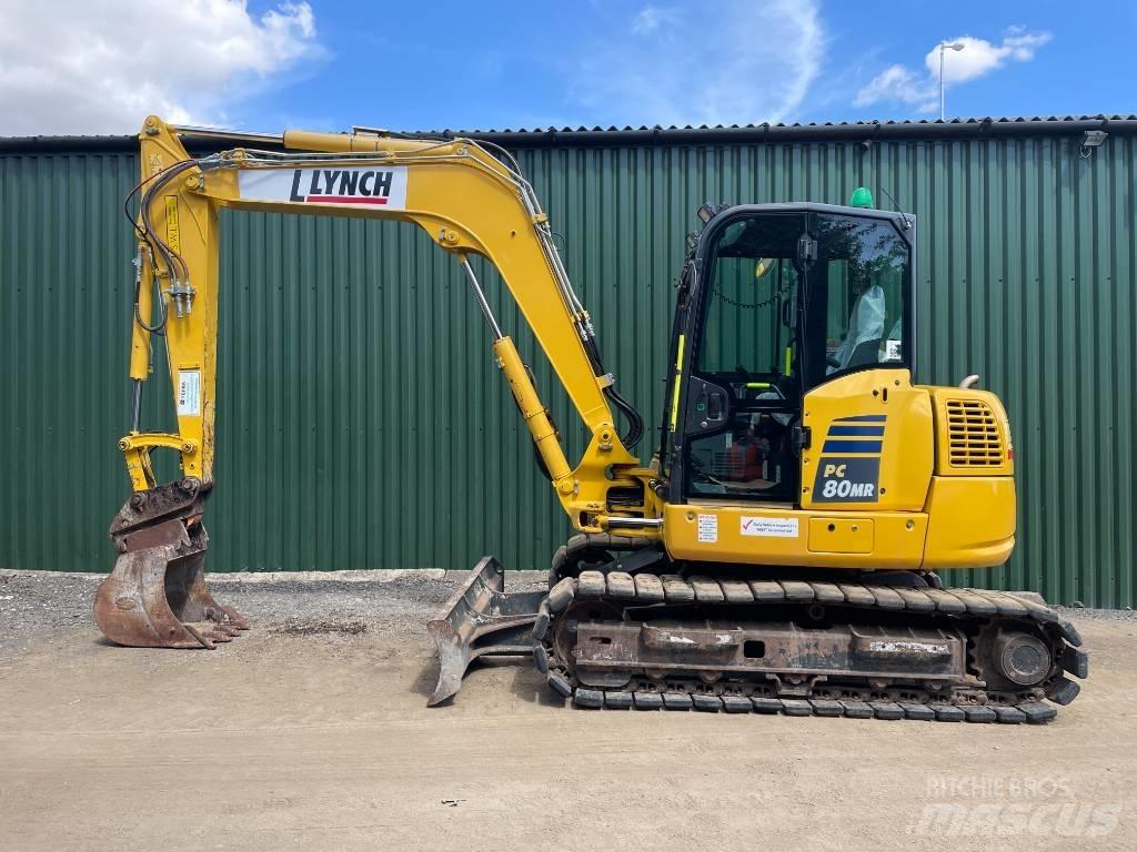 Komatsu PC 80 MR-5E0 Väikeekskavaatorid 7t-12t