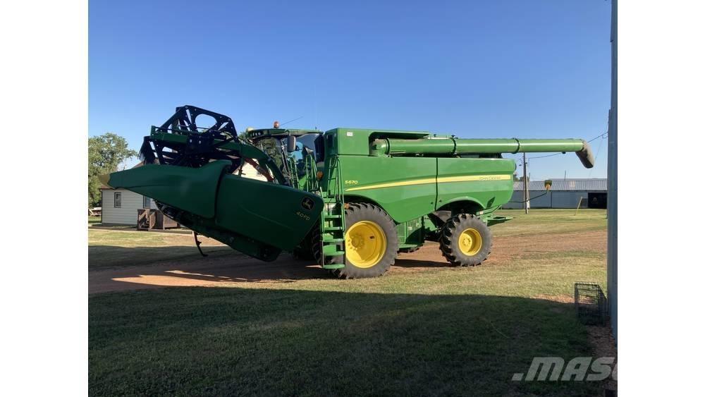 John Deere S 670 Teraviljakombainid