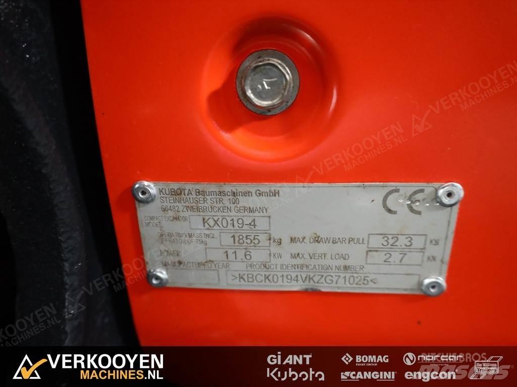 Kubota KX019-4 Miniekskavaatorid < 7 t