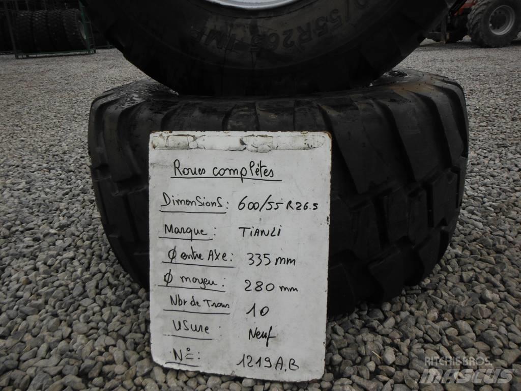 TIANLI 600/55R26.5 Rehvid, rattad ja veljed