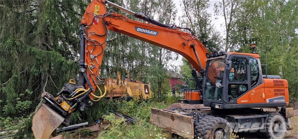 Doosan DX170W Ratasekskavaatorid