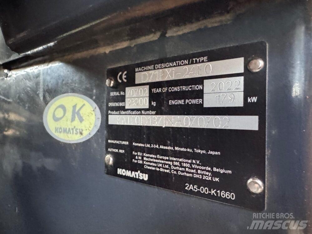 Komatsu D71 PXi-24EO Buldooserid