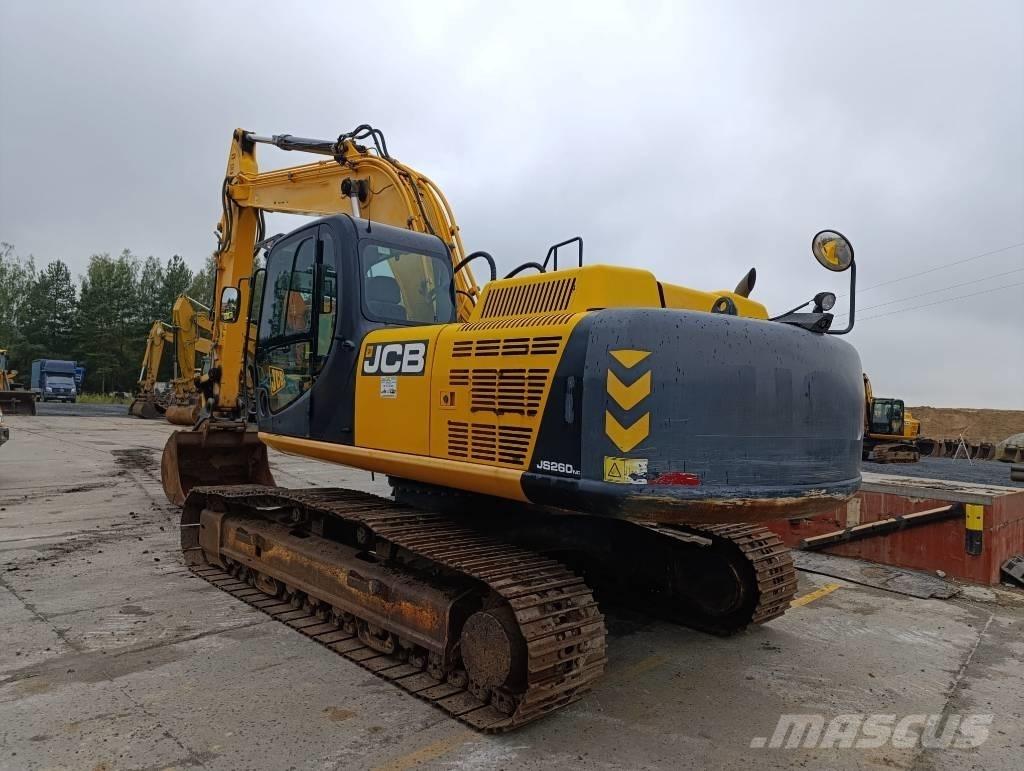 JCB JS 260 Roomikekskavaatorid