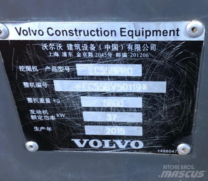 Volvo ECR 55 Miniekskavaatorid < 7 t