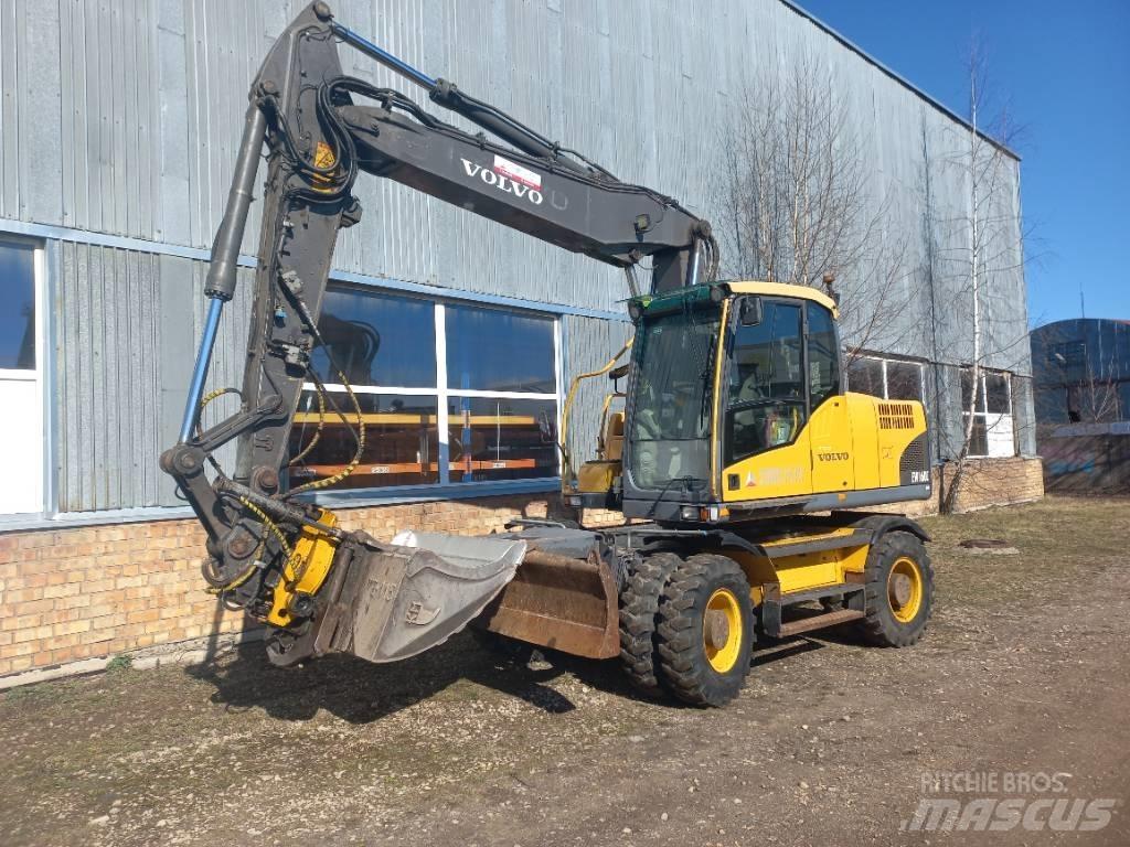 Volvo EW 160 C Ratasekskavaatorid