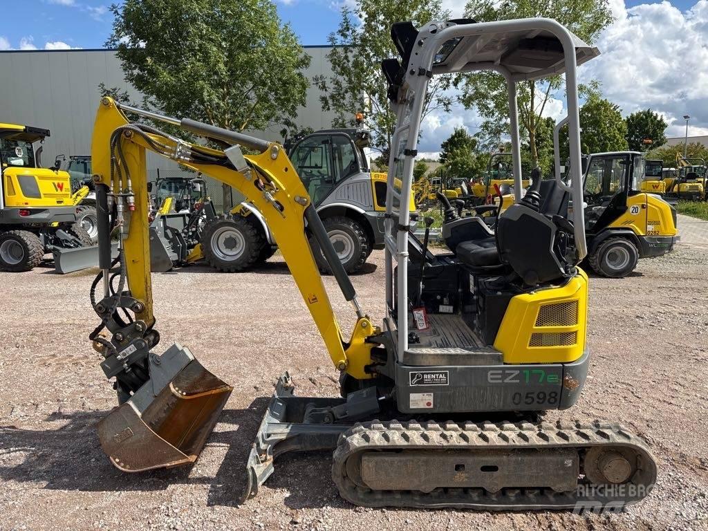 Wacker Neuson EZ17e Roomikekskavaatorid