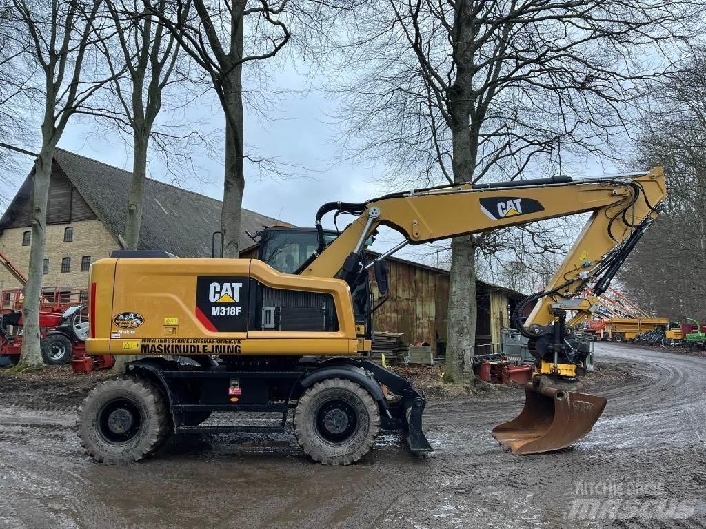 CAT M 318 F Ratasekskavaatorid