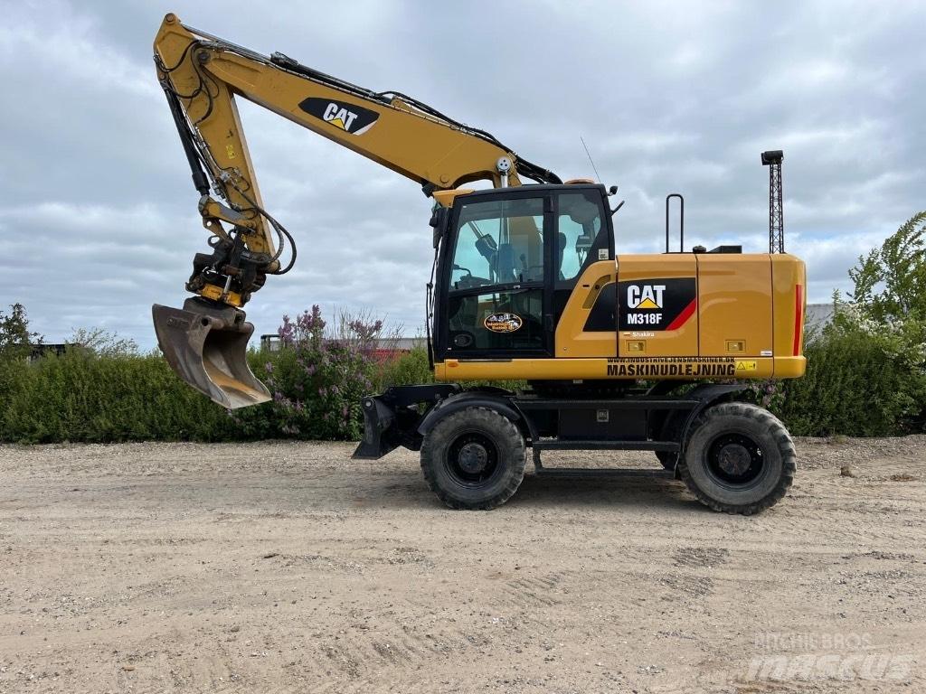 CAT M 318 F Ratasekskavaatorid