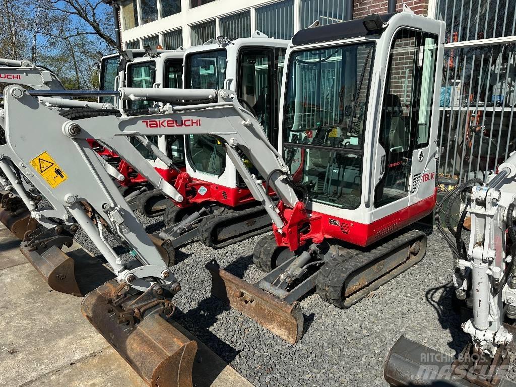Takeuchi TB 016 Miniekskavaatorid < 7 t
