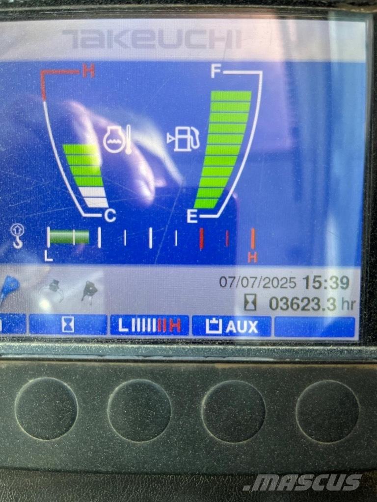 Takeuchi TB 260 Väikeekskavaatorid 7t-12t