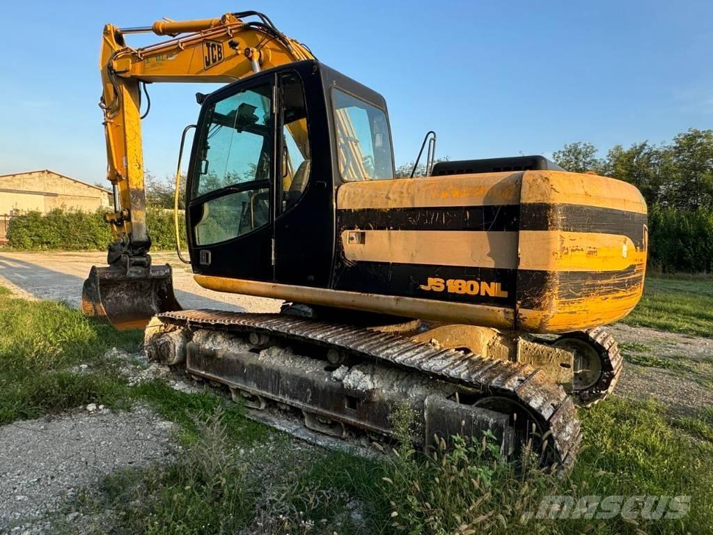 JCB JS 180 Roomikekskavaatorid
