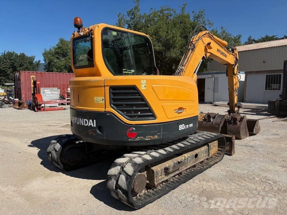 Hyundai R 80 CR-9A Väikeekskavaatorid 7t-12t