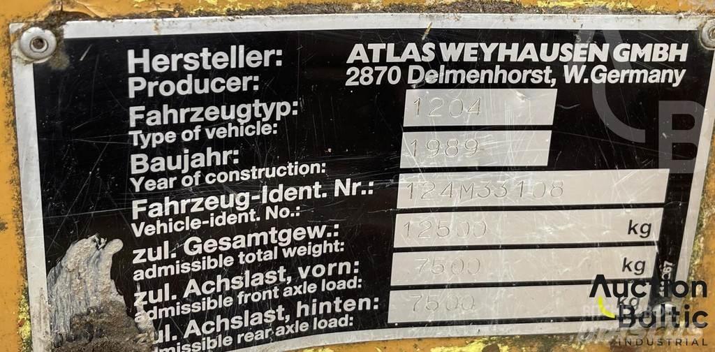 Atlas 1204 Ratasekskavaatorid