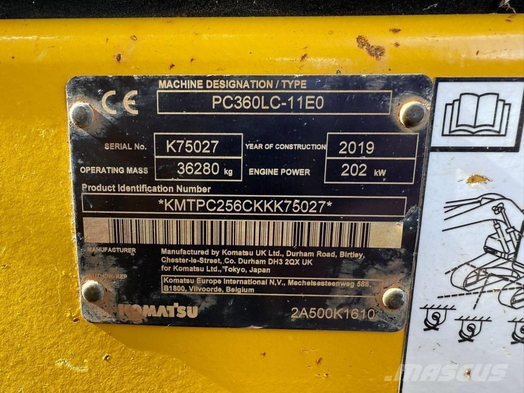Komatsu PC 360 LC-11 Roomikekskavaatorid