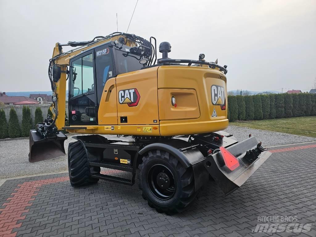CAT M 315 F Ratasekskavaatorid
